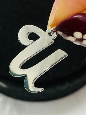 James Avery Large Script Initial U Charm